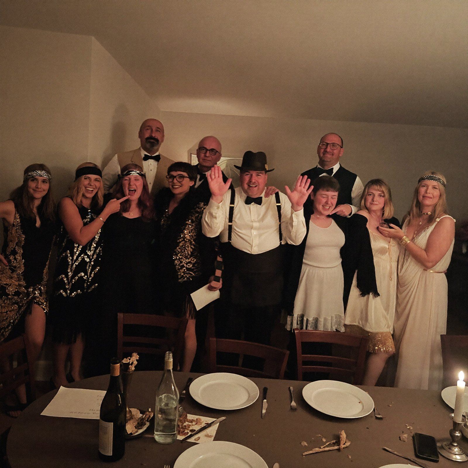 The moment of the reveal at the end of the night