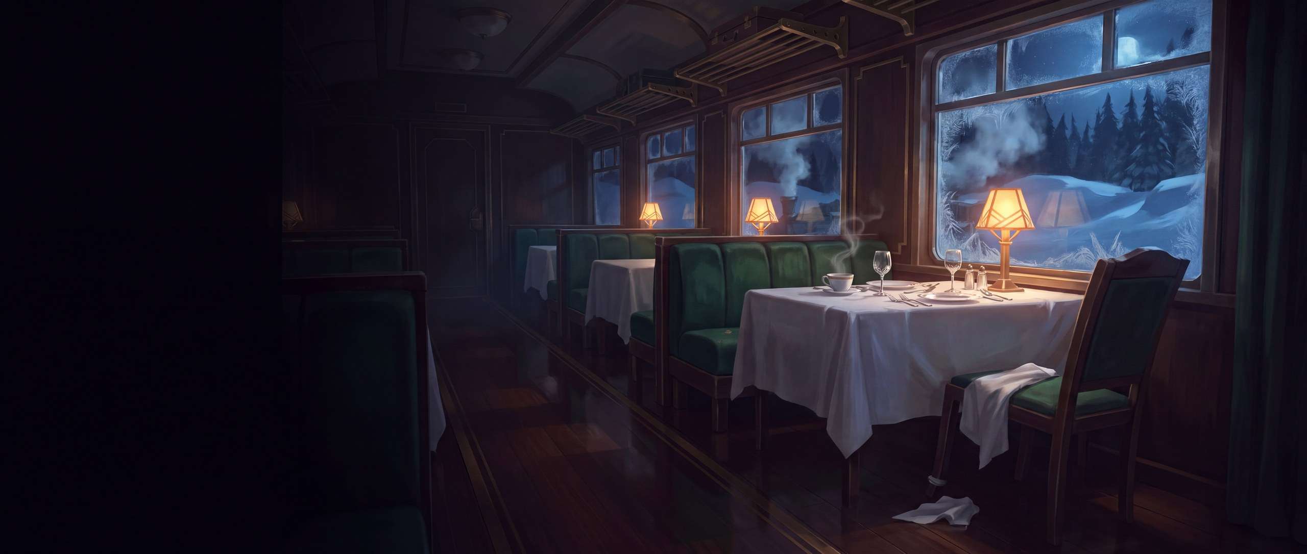 The Night Train — concept art
