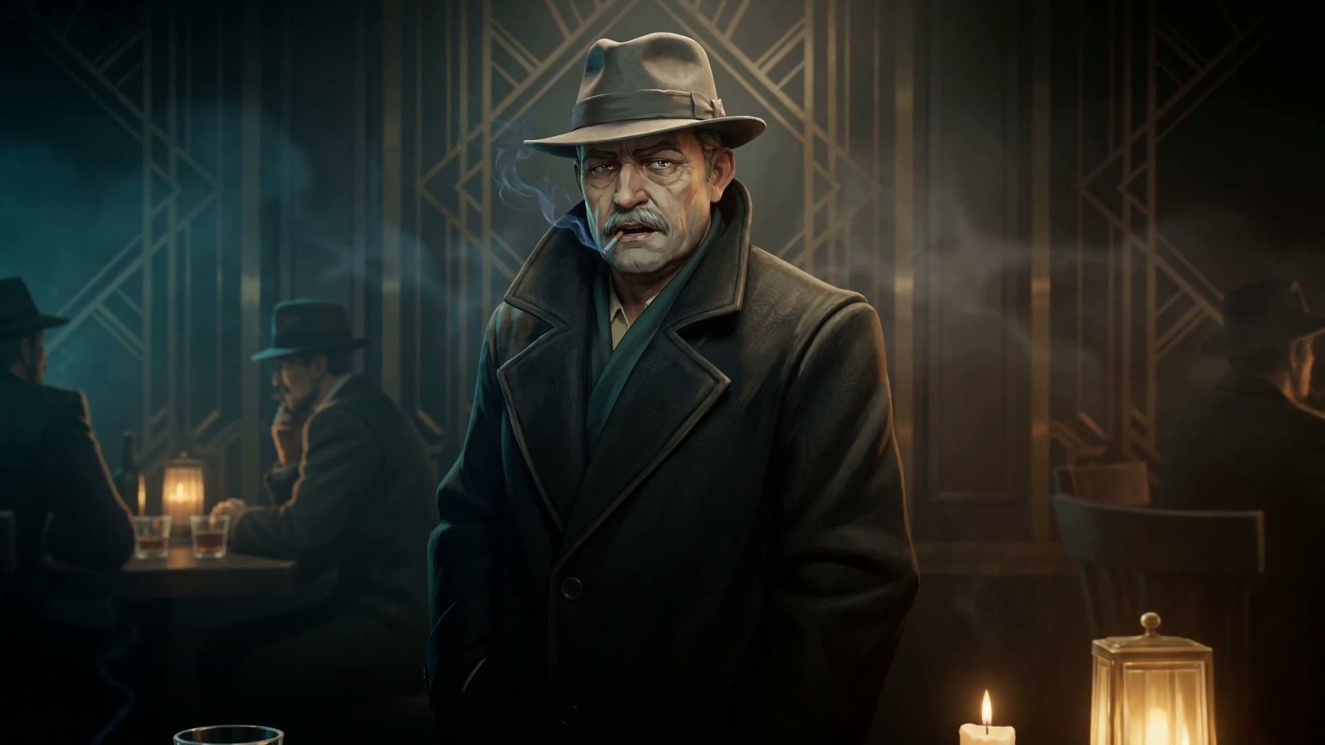 The Inspector arrives — a frame from The Show