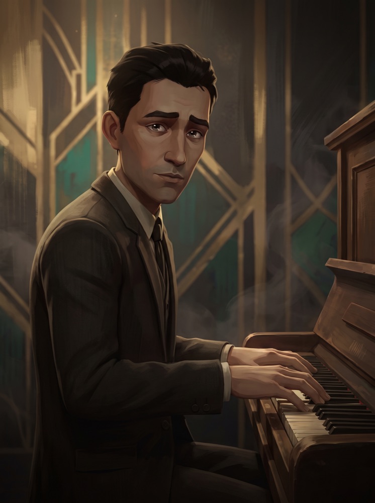 Freddie “Fingers” Malone — the pianist