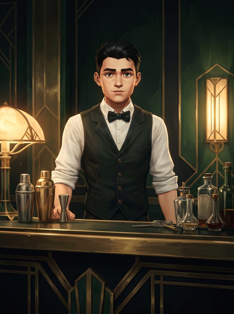 Nico Russo — the bartender